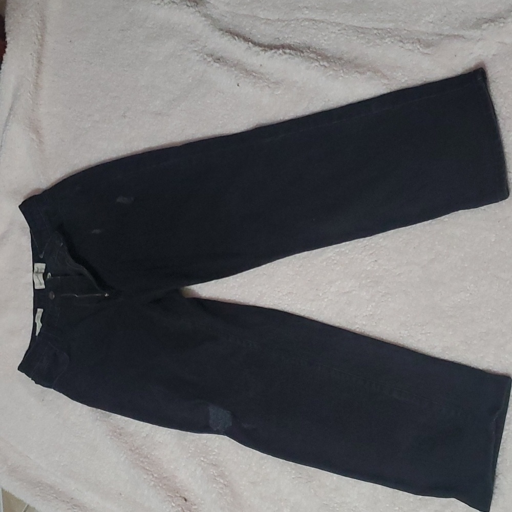 Universal Threads Black Distressed Jeans Size 6/28R waist